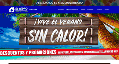 Desktop Screenshot of ferreteriaelcedro.com