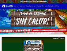 Tablet Screenshot of ferreteriaelcedro.com